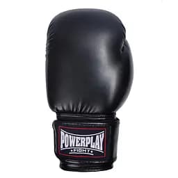 Рукавиці боксерські Power Play PP 3004, Black - 16 унцій - мініатюра 5