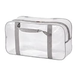 Матова сумка в пологовий будинок розмір М 40 х 25 х 20 см (сіра)