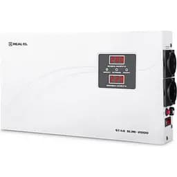 Стабілізатор Real-El STAB SLIM-2000 white (EL122400008) - мініатюра 2