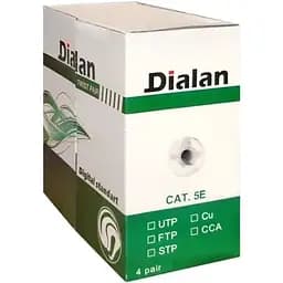 Кабель Dialan КНПЕ 4x2x0,50 (FTP-cat.5E), DL(CU), для зовн. робіт, 305 м