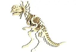 Дерев'яний конструктор Дилофозавр 41 деталь