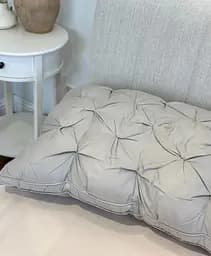 Подушка тісто з поліефірного волокна Hotel pillow 19535 50х70 см сіра - мініатюра 4