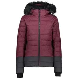 Куртка CMP Woman Jacket Zip Hood 39W1656 Merlot XXS (1097-39W1656F-11ZD 34)