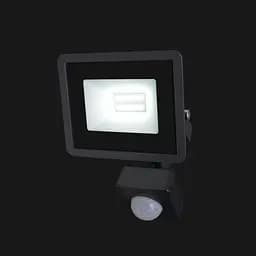 Прожектор Brille світлодіодний з датчиком руху HL-19P/7.5W CW IP65 - мініатюра 4