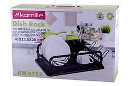 Сушарка для кухонного посуду настільна сушарка Kamille 410 x 280 x 135 мм - мініатюра 2