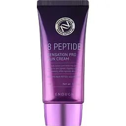 Сонцезахисний крем Enough 8 Peptide Sensation Pro Sun Cream із пептидами 50 мл - мініатюра 2