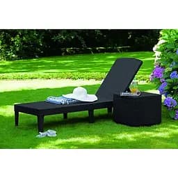 Шезлонг Allibert Keter Jaipur Sun lounger пластиковий сірий (8711245144870) - мініатюра 5
