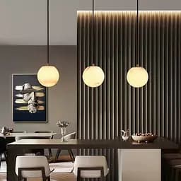 Підвісний світильник-куля з імітацією мармуру Ø 15 см Line F SGJ27-150