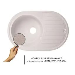 Кухонна мийка Lidz 780x500/200 COL-06 (LIDZCOL06780500200) - мініатюра 3
