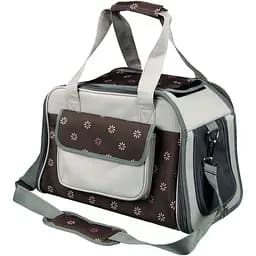 Сумка-переноска для собак Trixie Libby, до 7 кг, коричневая с серым