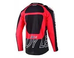 Велоджерсі Troy Lee Designs Sprint Jersey Drop In Sram Black/Red L (1106-323530004) - мініатюра 2