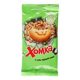 Ядра подсолнечника Хомка жареные соленые 50 г (649567)
