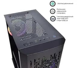 Корпус QUBE BLOCK Black (BLOCK_F5MU3) Без БП - мініатюра 3