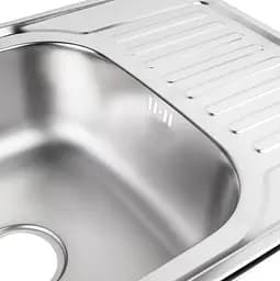 Кухонна мийка Brinex 7848 0,8 мм, врізна BRIN7848MDEC08 - мініатюра 3