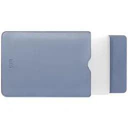 Чохол-конверт для ноутбука 12" Bubm Vertical Liner Bag Protective Sleeve екошкіра блакитний