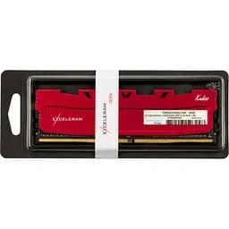 Модуль пам'яті Exceleram DDR4 8Gb 3200 MHz Kudos Red (EKRED4083216A) Б/в - мініатюра 3