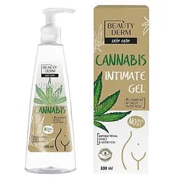 Гель для интимной гигиены Beauty Derm Cannabis с маслами конопли 300 мл