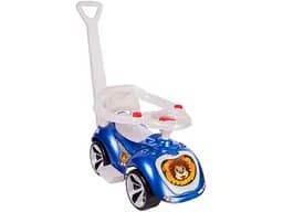 Автомобиль для прогулок - толокар с родительской ручкой Лапка, Orion (синий)