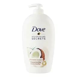 Рідке крем-мило Dove Nourishing Secrets з кокосовою олією та мигдальним молочком 500 мл - мініатюра 2