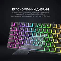 Клавіатура GamePro Red Switch механічна (MK80R) - мініатюра 12