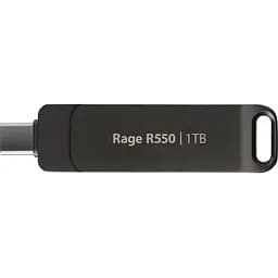 USB флеш накопичувач Patriot 1TB Rage R550 Matte Black USB 3.2/Type-C (PE1TR550DSAD)