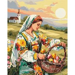 Картина по номерам Brushme Пасхальный рассвет 48x60 см