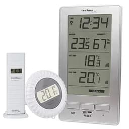 Термогигрометр Technoline WS9069 IT Silver (WS9069), Серебристый