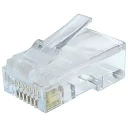 Коннектор RJ45 cat.6 UTP 8P8C * 100 (позолоч. конт.) Cablexpert (LC-8P8C-002/100)
