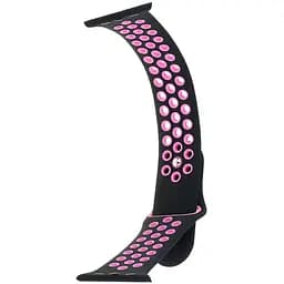 Ремешок Apple Watch Nike Sport 42/44/45/46/49 мм Черный Bright Purple