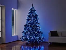 Новогодняя гирлянда Рождественская фея GarlandoPro 50 м 500 LED черный провод Синий CF500L50MBBL