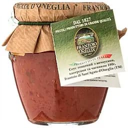 Соус томатный Frantoio di Sant'Agata d'Oneglia  с анчоусами каперсами и чесноком 180 г