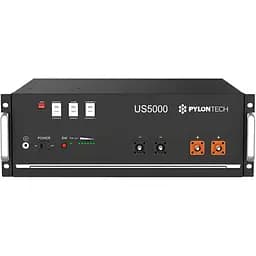 Акумулятор Pylontech US5000 48V (48V/100Ah/4800Wh) (BMS 200A/100A) [112131]