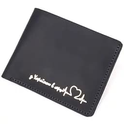 Мужской кожаный кошелек Grande Pelle 11.5х9х1 см acs0024003