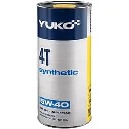 Автомобільна моторна олива Yuko SYNTHETIC 4T 5W-40, API SN 1л (4823110401774)