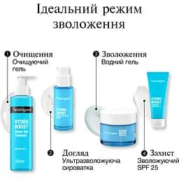 Очищальний гель для шкіри обличчя Neutrogena Hydro Boost 200 мл (90779500) - мініатюра 6