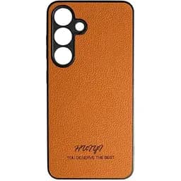 Чохол Huryl Leather Case Samsung Galaxy S24 Brown