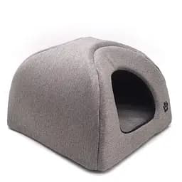 Будиночок юрта для котів та собак Zoo-hunt Loft №2 41х41х37 см бежевий