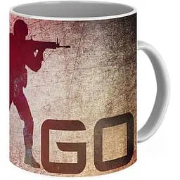 Кухоль GeekLand CS:GO Counter-Strike КС:ГО Контр Страйк BW.02.019 330 мл білий - мініатюра 2