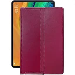 Чехол StatusCASE из экокожи для планшета Huawei MatePad Pro 10.8 Бордовый