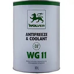 Антифриз Wolver Antifreeze & Coolant WG11 зелений 10 л