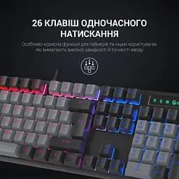 Клавіатура GamePro Blue Switch механічна (MK105B) - мініатюра 5