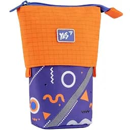 Пенал-підставка Yes PH-M2 Erudite, 18,5х13,5х6 см, помаранчевий із фіолетовим (532910)