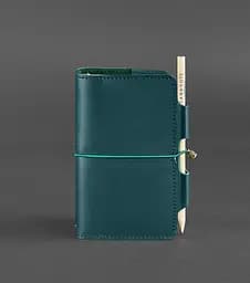 Шкіряний блокнот (Софт-бук) 3.0 зелений