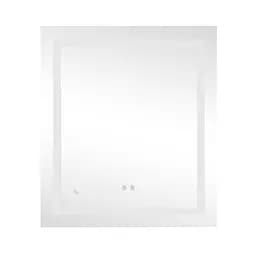 Дзеркало Lidz Kubis 700x800 з LED-підсвічуванням Touch, з антизапотіванням, з диммером яскравості Reverse LD78LF9048070 - мініатюра 3