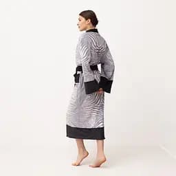 Кімоно жіноче з плюшевого велюру Kimono Luxury 18380 XL - мініатюра 3