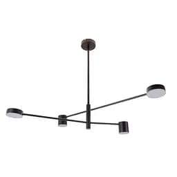 Світлодіодна led люстра Linisoln Dim 9602/2+2