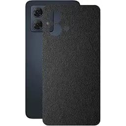 Захисна плівка StatusSKIN для Motorola Moto G84 Корпус Вініл Шкіра чорна