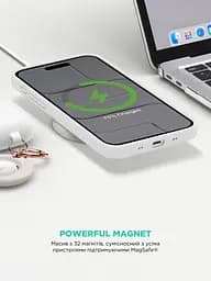 Силиконовый чехол с MagSafe для Apple iPhone 17 Air, ICON2 MagCase, белый, противоударный, панель с мягкой подкладкой, защита всего корпуса, поддержка беспроводной зарядки, совместим с защитными стеклами и пленками, ArmorStandart (ARM86668) - мініатюра 8