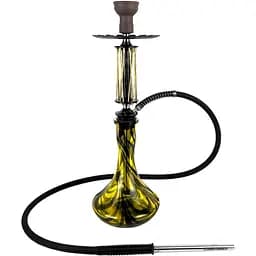 Кальян Trumpet Hookah Rider W-40 Gold-Black (колба Craft DC Yellow)