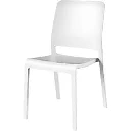 Стул садовый пластиковый Evolutif Charlotte Deco Chair белый